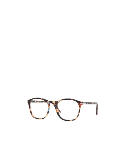 Persol Round Frame Glasses In Multicolor