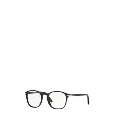 Persol Round Frame Glasses In White