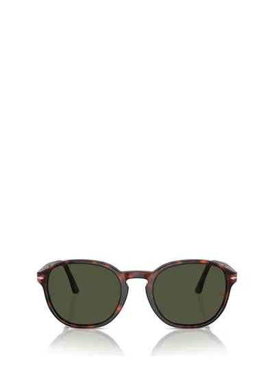 Persol Round-frame Sunglasses In Green