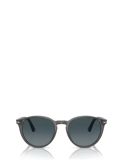 Persol Round Frame Sunglasses In Green