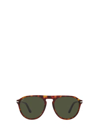 Persol Round-frame Sunglasses In Green