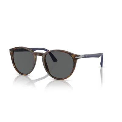 Persol Round Frame Sunglasses In 1134b1