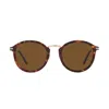 PERSOL ROUND FRAME SUNGLASSES