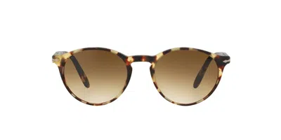 Persol Round Frame Sunglasses In 900551