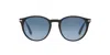 Persol Phantos 52mm Gradient Round Sunglasses In 9014q8
