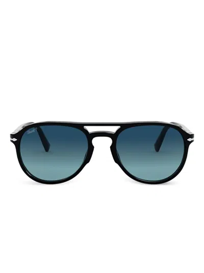 Persol Round-frame Sunglasses In Blue
