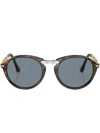 Persol Round-frame Sunglasses In Braun