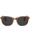 Persol Sonnenbrille Mit Rundem Gestell In Brown