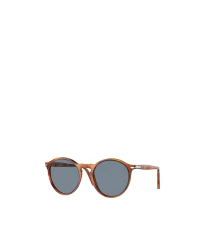 Persol Round Frame Sunglasses In Gray