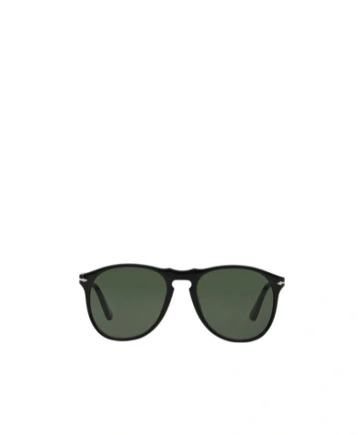 Persol Round Frame Sunglasses In Green