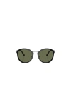 Persol Round-frame Sunglasses In Green