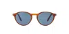 Persol Round Frame Sunglasses In Red