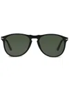 Persol Sonnenbrille Mit Rundem Gestell In Schwarz
