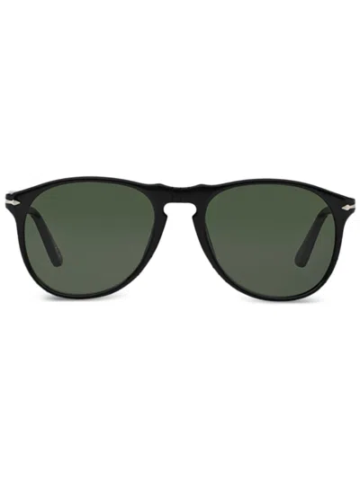 Persol Sonnenbrille Mit Rundem Gestell In Black