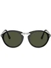Persol Round-frame Sunglasses In Schwarz
