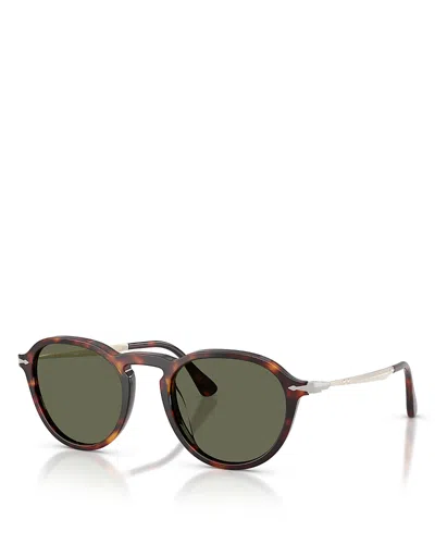 PERSOL ROUND SUNGLASSES, 54MM