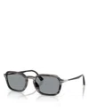 Persol Round Sunglasses, 54mm In Gray