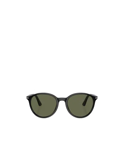 Persol Round Sunglasses In Green