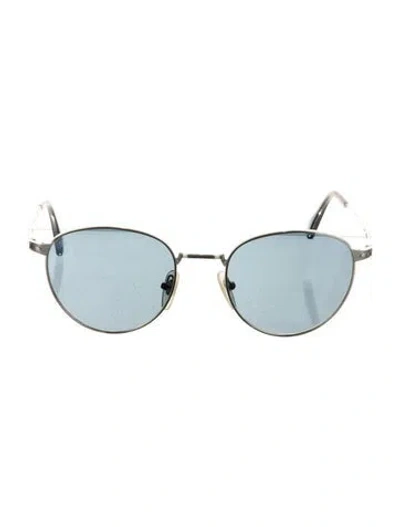 Pre-owned Persol Round Tinted Sunglasses In Multi