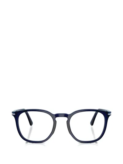 Persol Round-frame Glasses In Blue