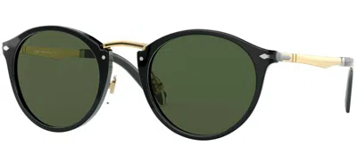 Pre-owned Persol Saint Laurent Sl 620 Black/grey (001) Sunglasses In Grey Green