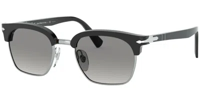 Pre-owned Persol Sartoria Po 3199s Black/grey Shaded Polarized (1106/m3) Sunglasses