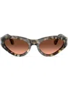 Persol Womens Brown Po0052s Pillow-frame Acetate Sunglasses In Brown