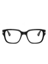Persol Square-frame Glasses In 黑色