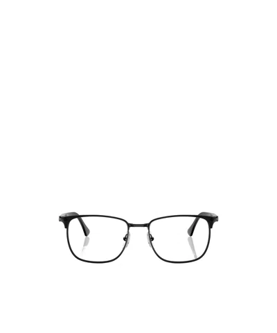 Persol Square Frame Glasses In Black