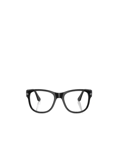 Persol Square Frame Glasses In Black