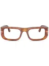 Persol Square-frame Glasses In Brown