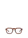 Persol Square Frame Glasses In Brown