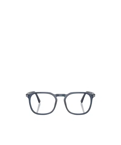 Persol Square Frame Glasses In Gray