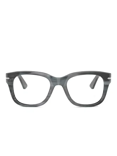 Persol Square-frame Glasses In Gray