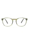 Persol Square-frame Glasses In Green