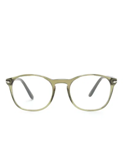 Persol Square-frame Glasses In Green
