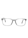 Persol Square-frame Glasses In Grey