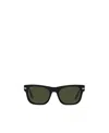 Persol Square Frame Sunglasses In Green