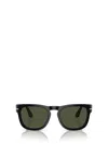 Persol Square Frame Sunglasses In Green