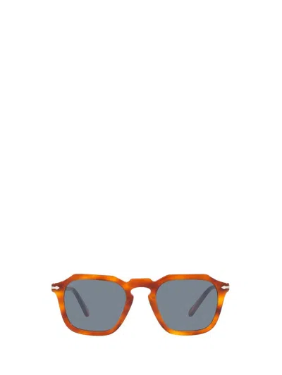 Persol Square Frame Sunglasses In Brown