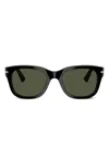 Persol Wayfarer-frame Tinted Sunglasses In Black