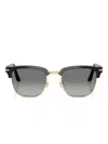 Persol Square-frame Sunglasses In Black