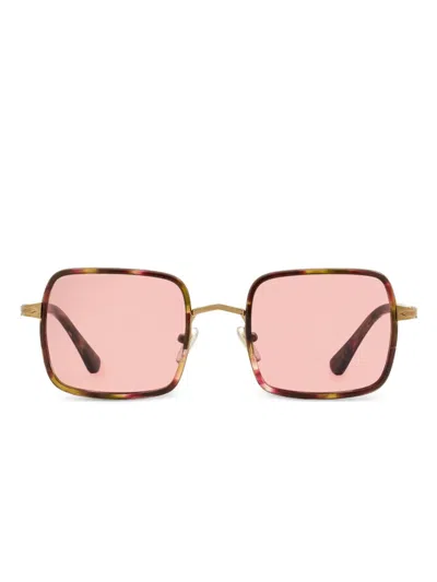Persol Square-frame Sunglasses In Braun