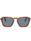 Persol Square-frame Sunglasses In Braun
