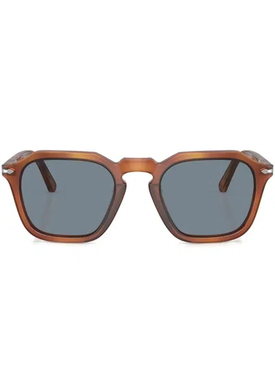 Persol Square-frame Sunglasses In Braun
