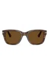 Persol Square-frame Sunglasses In Brown