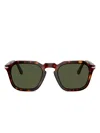Persol Square-frame Sunglasses In Brown