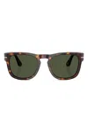 Persol Square-frame Sunglasses In Brown