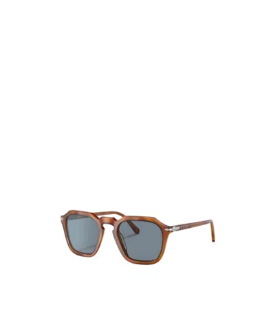 Persol Square Frame Sunglasses In Gray