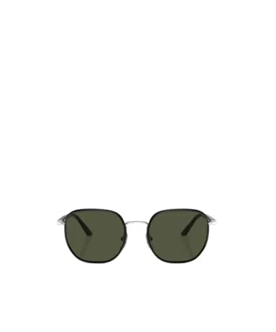 Persol Square-frame Sunglasses In Green